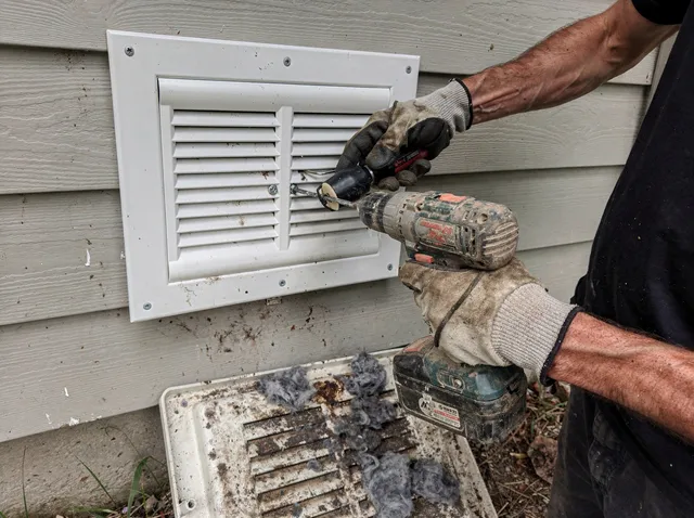 Dryer Vent Cover Replacement in Port Orange