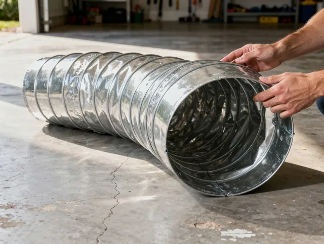 Port Orange Dryer Vent Cleaning specialist using advanced equipment for thorough duct cleaning in Port Orange